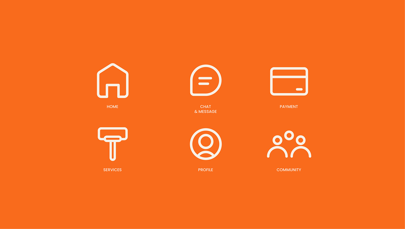 application Brand Design brand identity Building Management colorful branding icon design  locale Logo Design