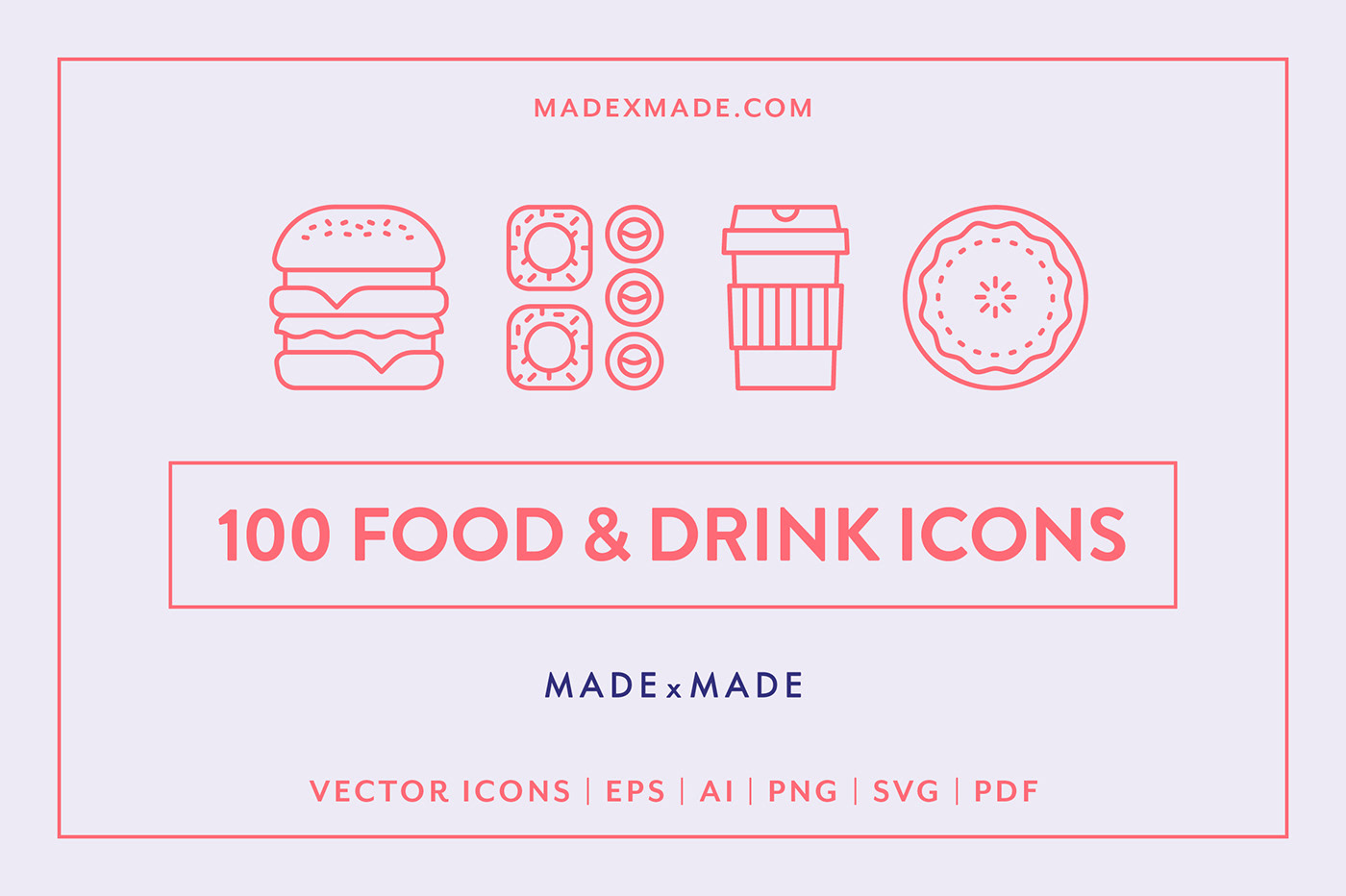 iconography madexmade Icon infographics Food  drink vector mockups app interactive