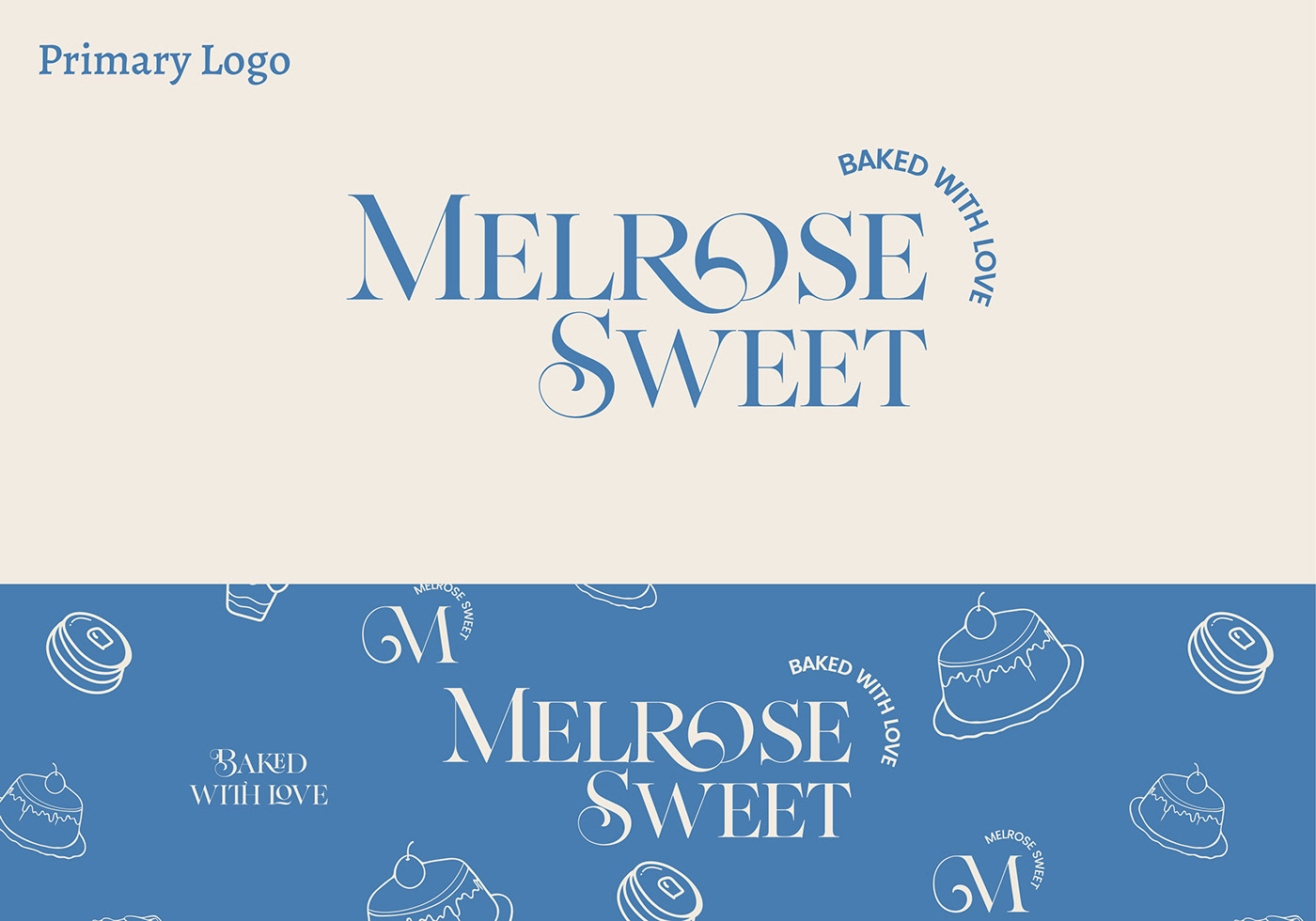 dessert desserts sweet Sweets cloud branding  sophisticated elegant Brand Design Case Study