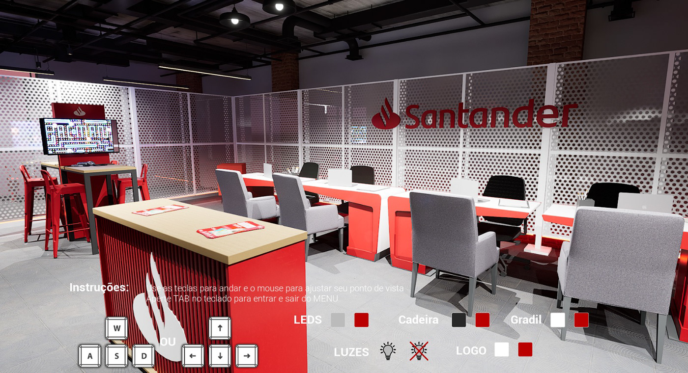 santander 3ds max Unreal Engine CGI Render archviz 3D college University corona render 