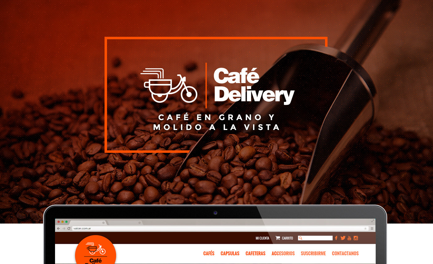 cafe delivery Website Coffee Cafeteras
