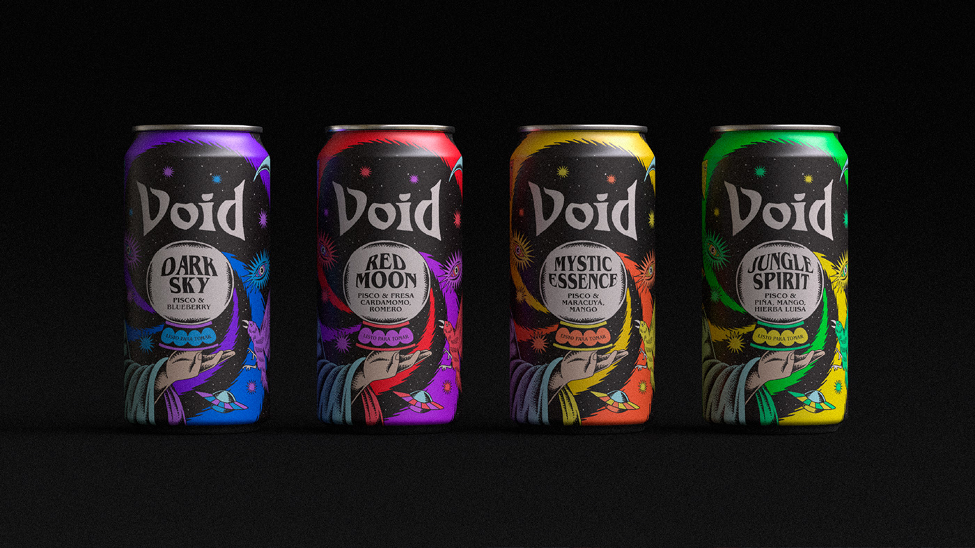 alcohol beverage branding  drink graphic design  ILLUSTRATION  Packaging RTD visual identity
