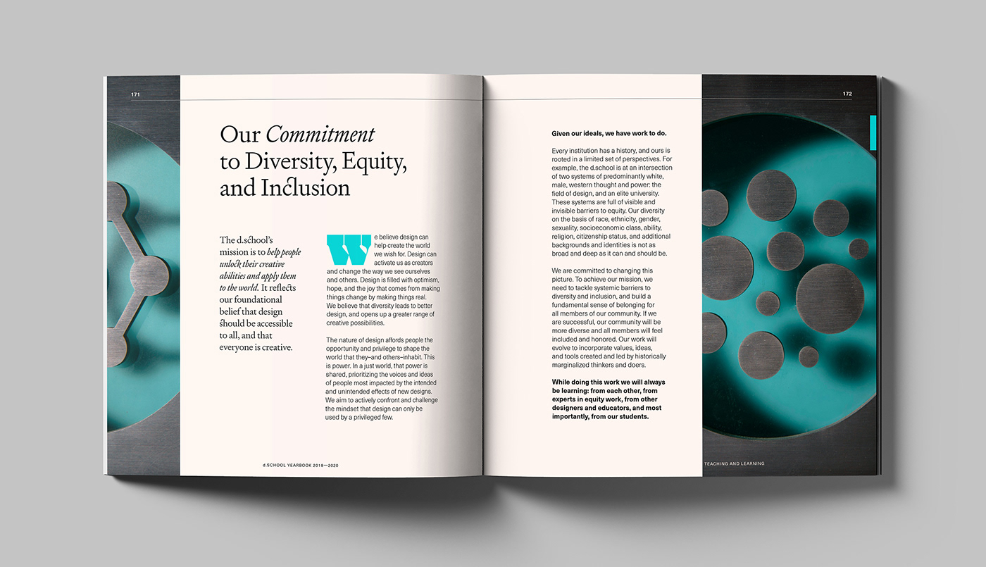 color publication design Stanford University book