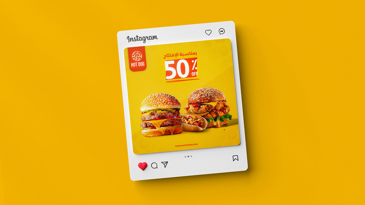 ads Advertising  Social media post fooddesign Fast food burger Food  restaurant Social Media Design media post