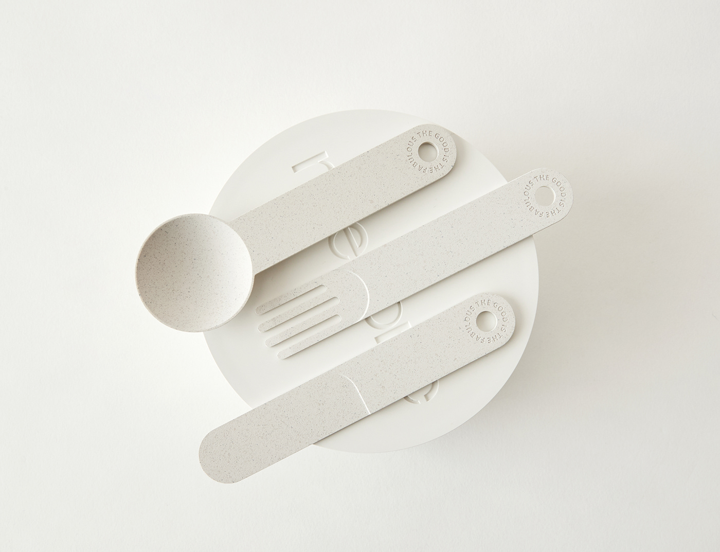 bioplastic cutlery DDP eco eco friendly fork jonggunkim knife lunchbox spoon