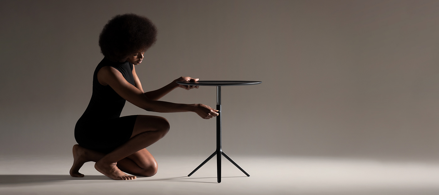 art direction design for manufacture industrial design material and finishes table