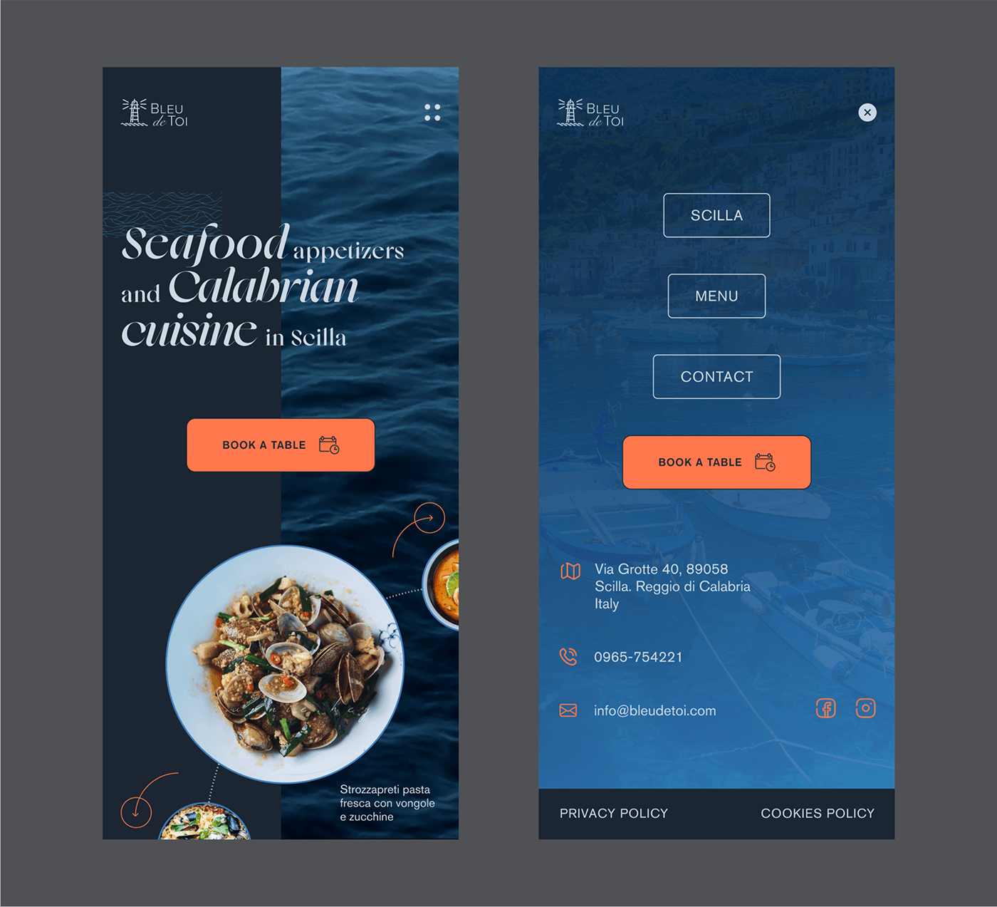 Website concept Web Figma UI/UX Web Design  user interface landing page restaurant Responsive