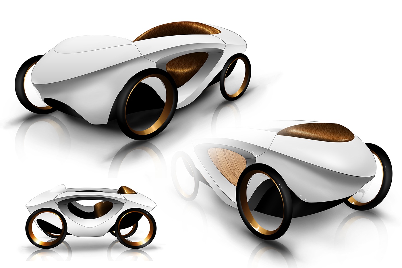 sketch skeches concept city car eco gps tourist carriage elecro electromobile romance selfdriving taxi