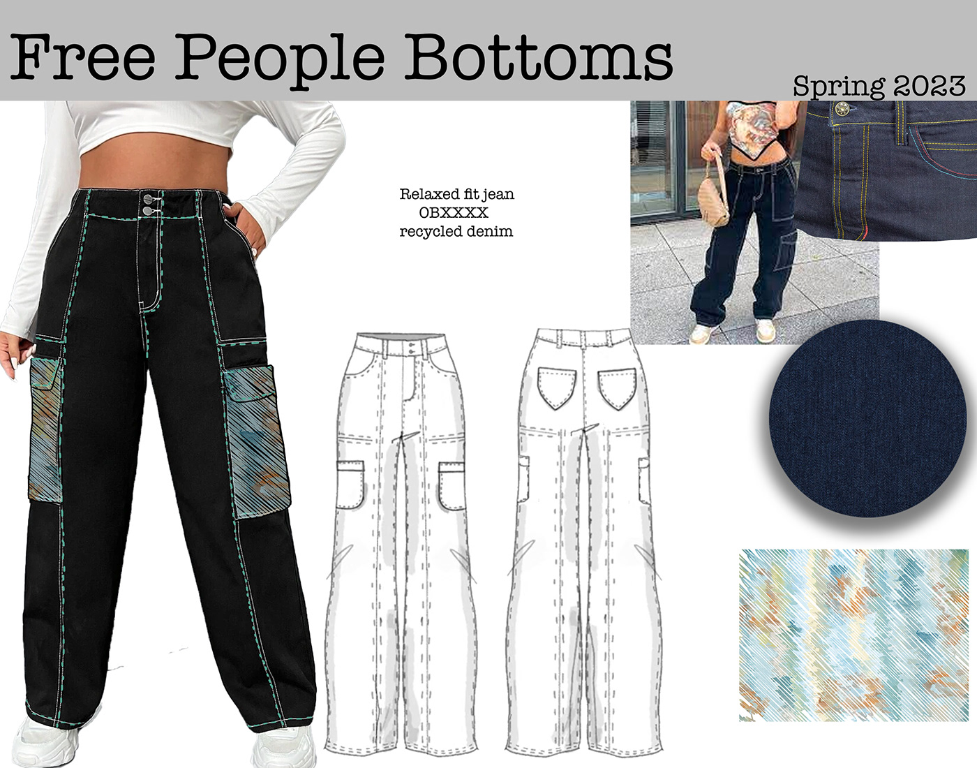 Clothing Denim Fashion  fashion design Freepeople jeans