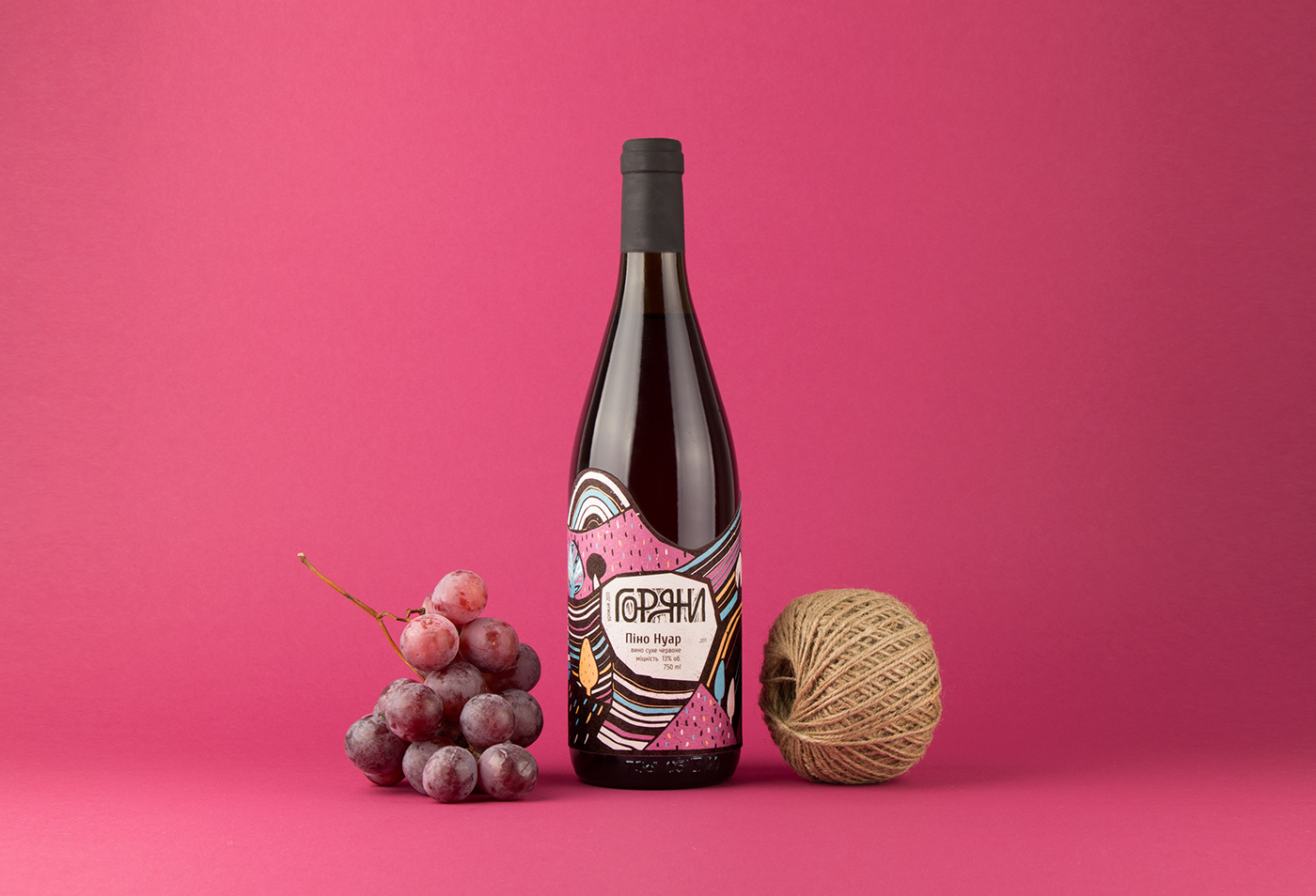 wine logo карпати вино гори виноград mountains упаковка лого Етикетка