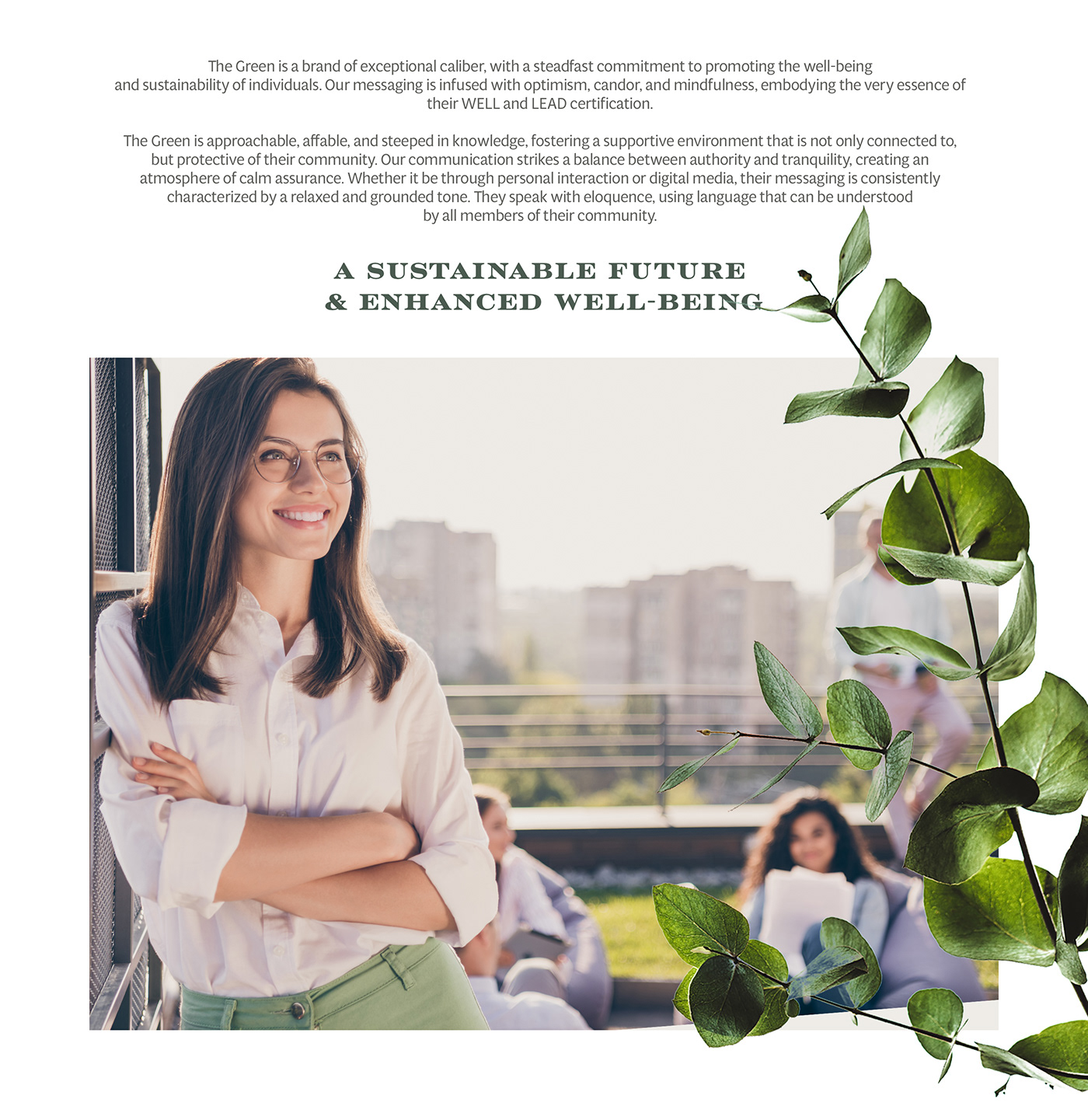 green eco friendly Logo Design brand identity visual identity Sustainable real estate egypt eco
