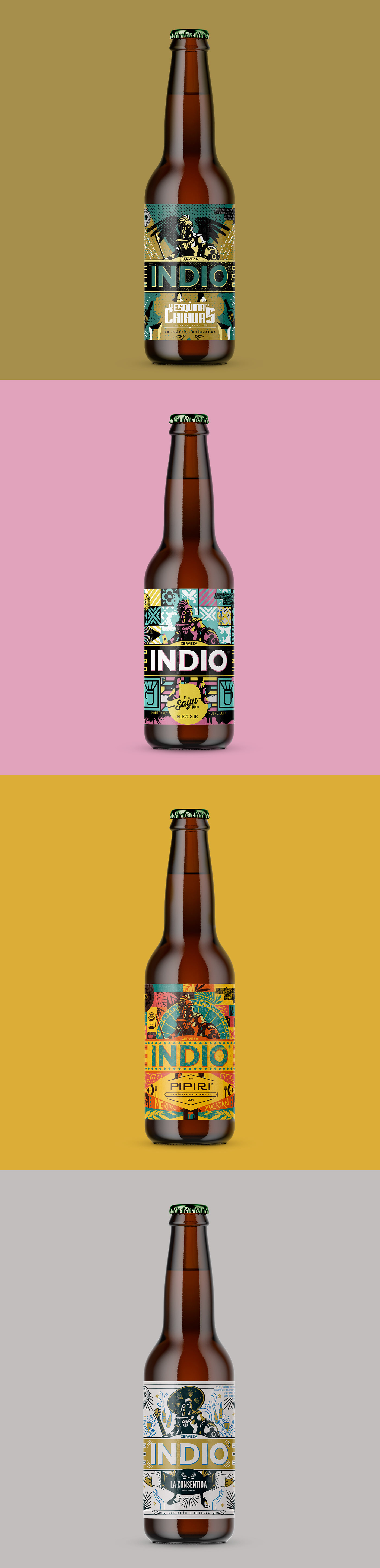 Pueblos de México Unidos Bares de México Cerveza Indio