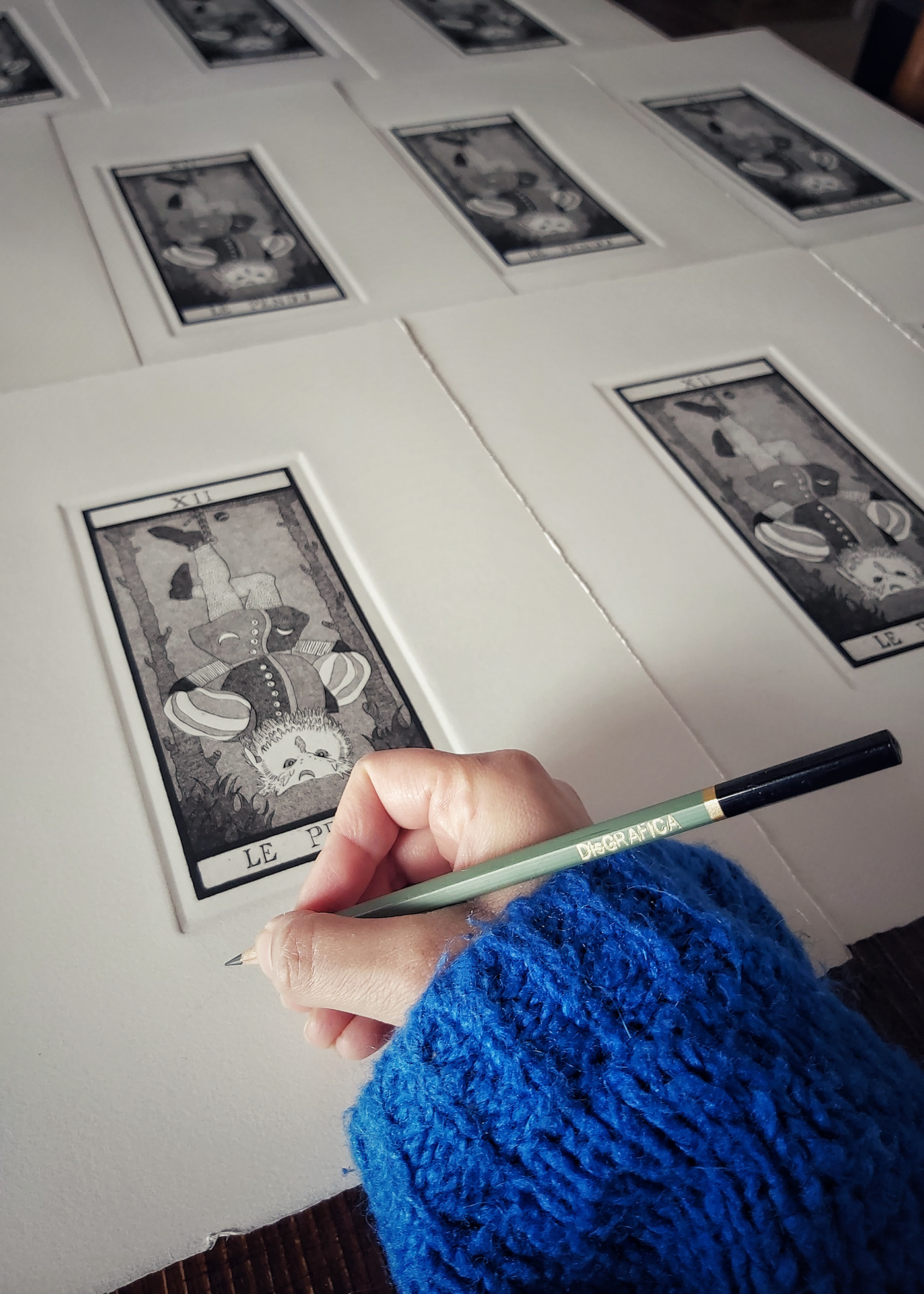 acquaforte acquatinta artwork Drawing  engraving etching ILLUSTRATION  printmaking tarot Tarot Cards