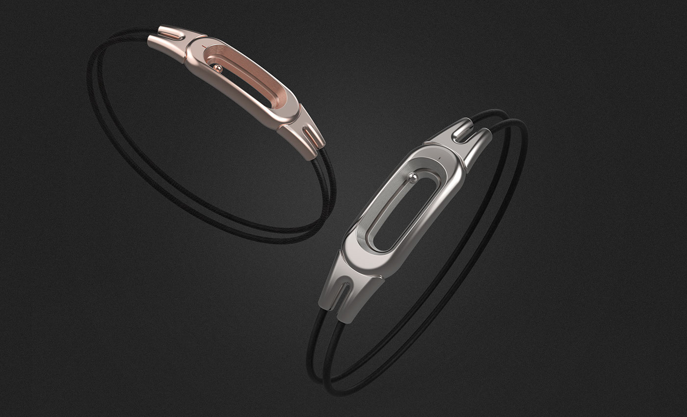 Activity tracker Wearable female product design jewelry Health