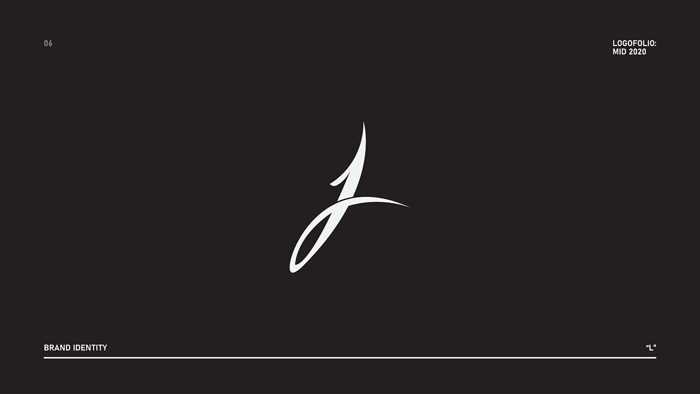 black and white branding  clean logo logofolio modern portfolio brand brand identity logo collection