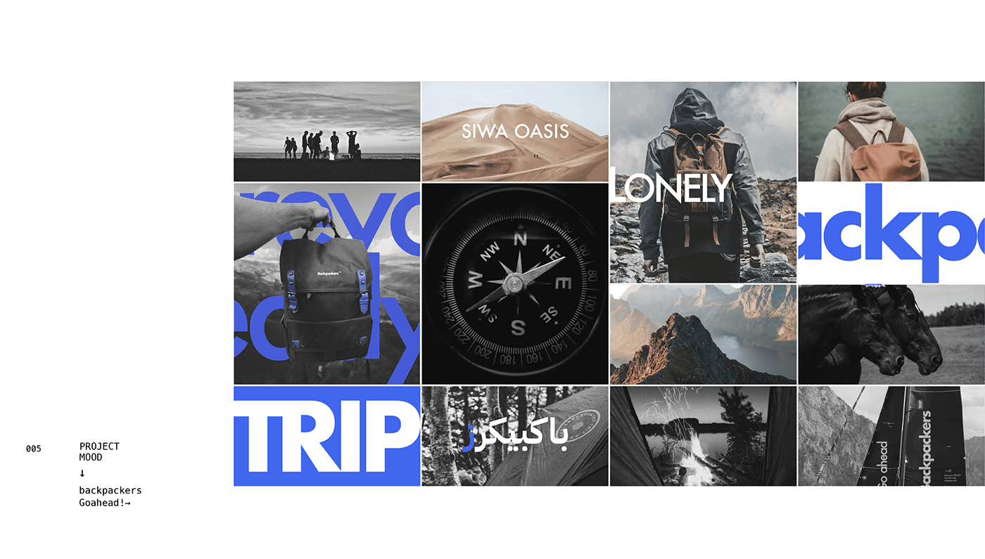 Advertising  backpack brand identity brand identity design branding  tourism Travel travel agency trip trips
