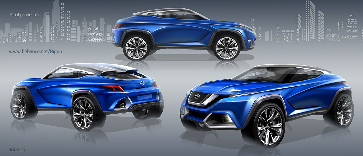 concept car Concept SUV Nissan suv Car Interior CONCEPT INTERIOR sketch