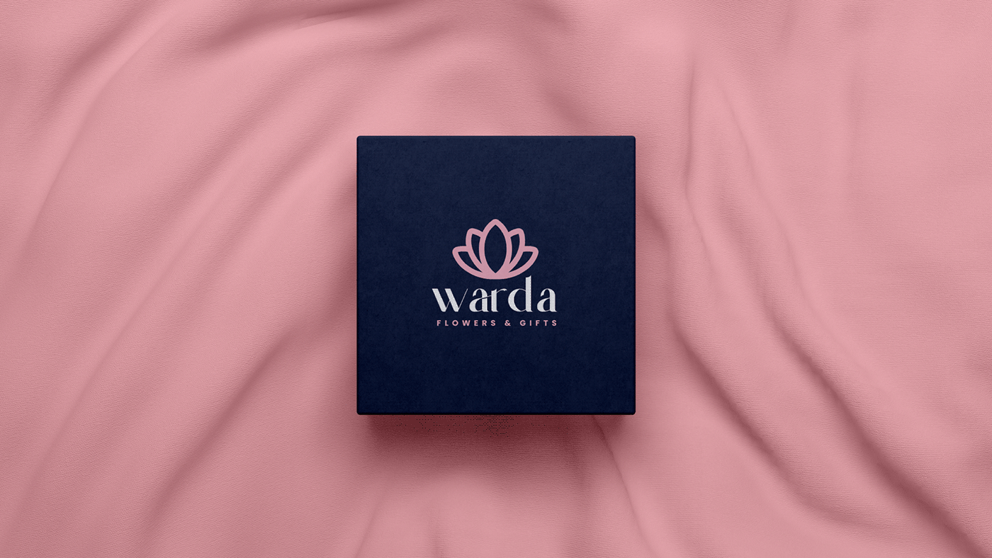 Wardah Warda Flowers flower Flower Shop flower logo gift gifts