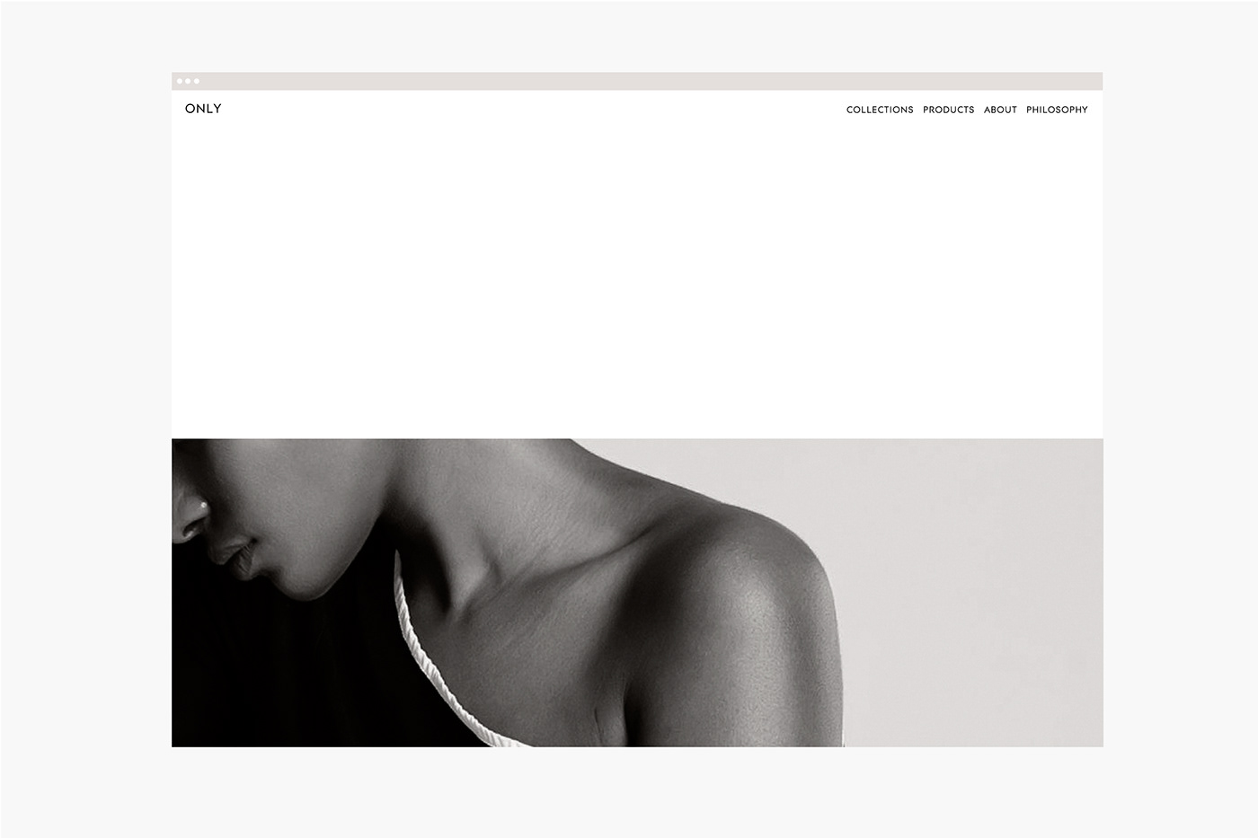 brand branding  minimal cosmetics webs websites inspiration