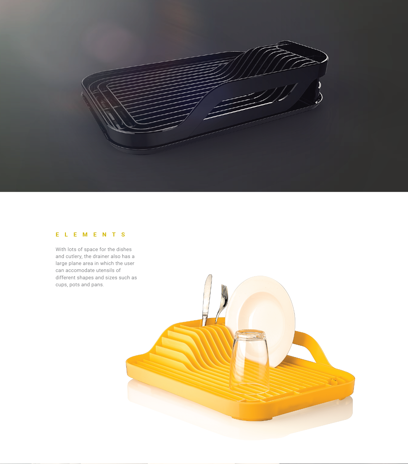 if design awards if awards 2015 Dish Drainer concept design Plastic Products plastic design product industrial design  design product design 