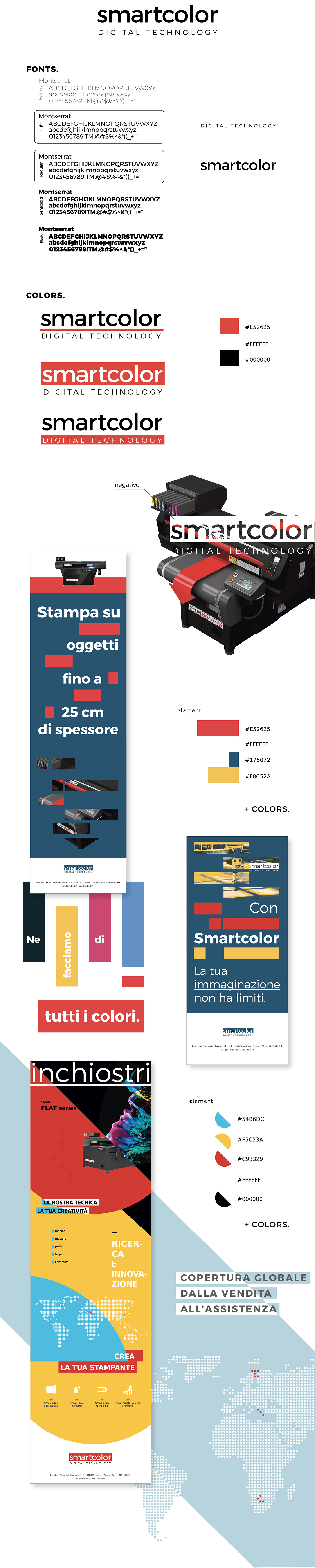 stampa plotter tecnologia visual siteweb corporate graphic shapes Claim payoff