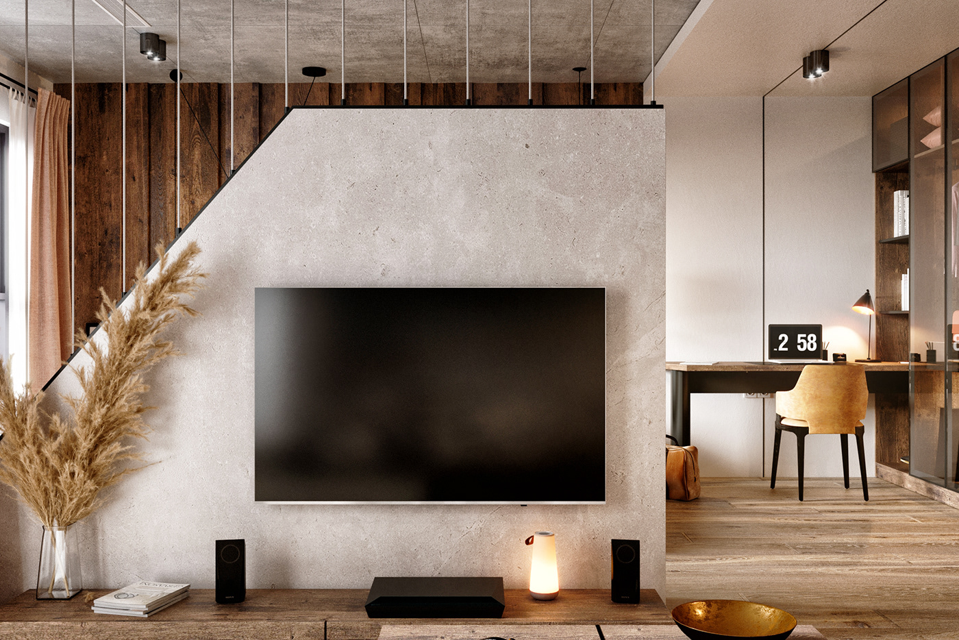 3ds max architecture art corona renderer design furniture house Interior photoshop