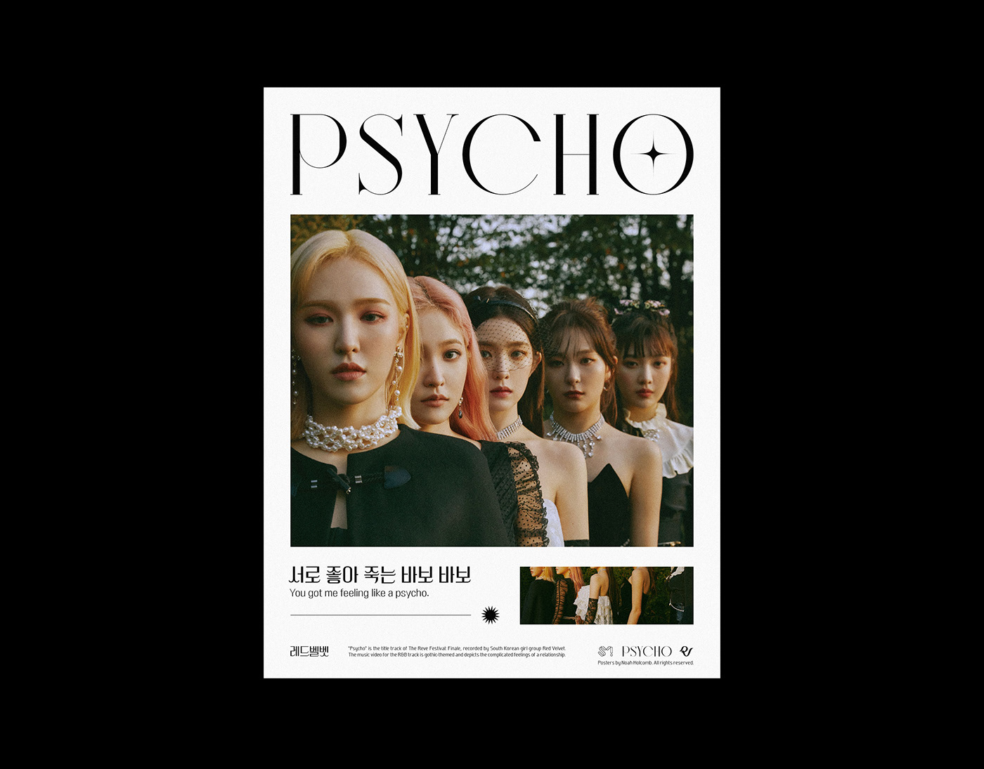 Red Velvet "Psycho" Posters - Group