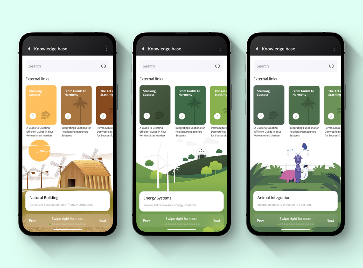 Knowledge base & Monitoring app for farmers