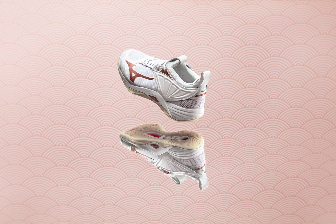 Mizuno sports sport shoes still life photography commercial Studio Photography tennisshoes