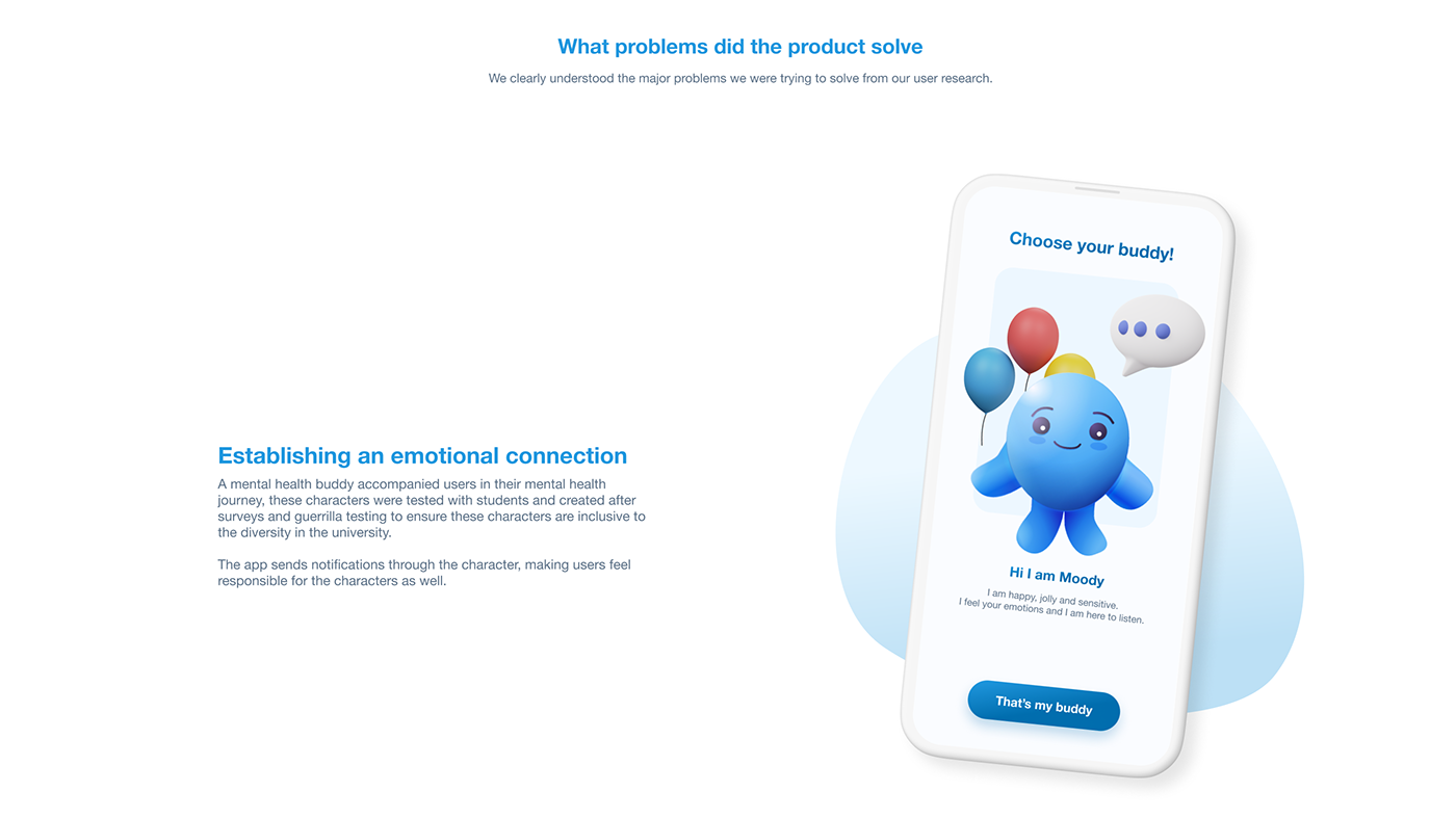 UX design ui design Figma user experience Mobile app mental health psychology product design  UI/UX