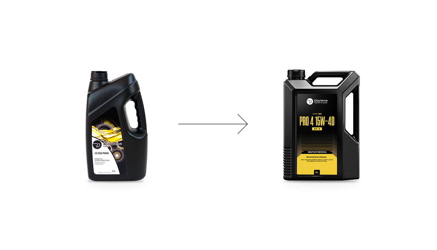 automotive   branding  Heavy industry Label oil Packaging packaging design pattern redesign