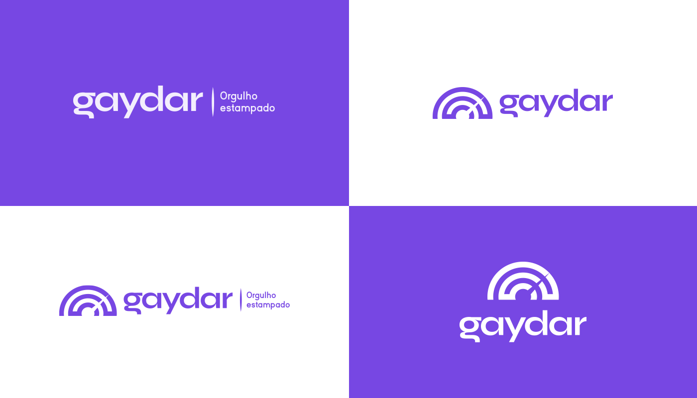 branding  colorful gay gaydar identidade visual LBGT marca store