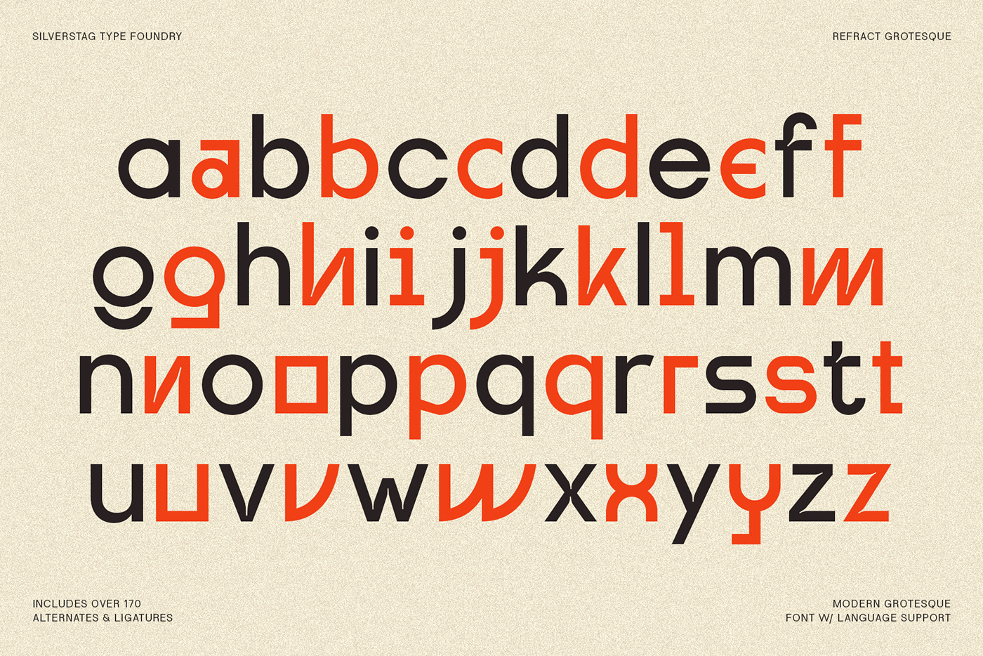 geometric font Unique Font  Ligatures stylish font modern font Grotesk Sans Serif Font multi-language font Prismatic Font Refract Font versatile font