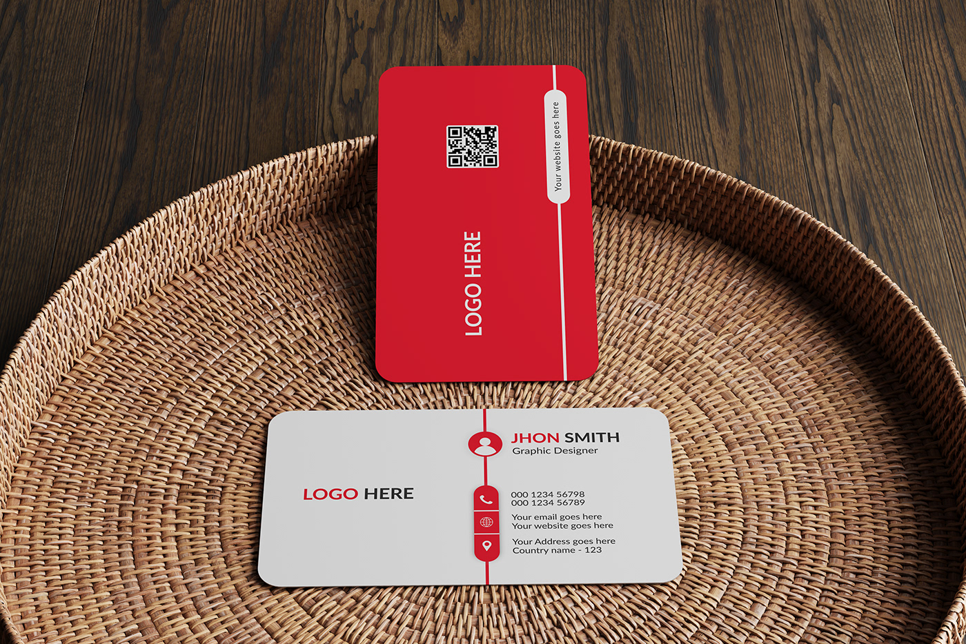 ILLUSTRATION  Digital Art  business card Business card design visiting card brand identity modern visual identity Name card business