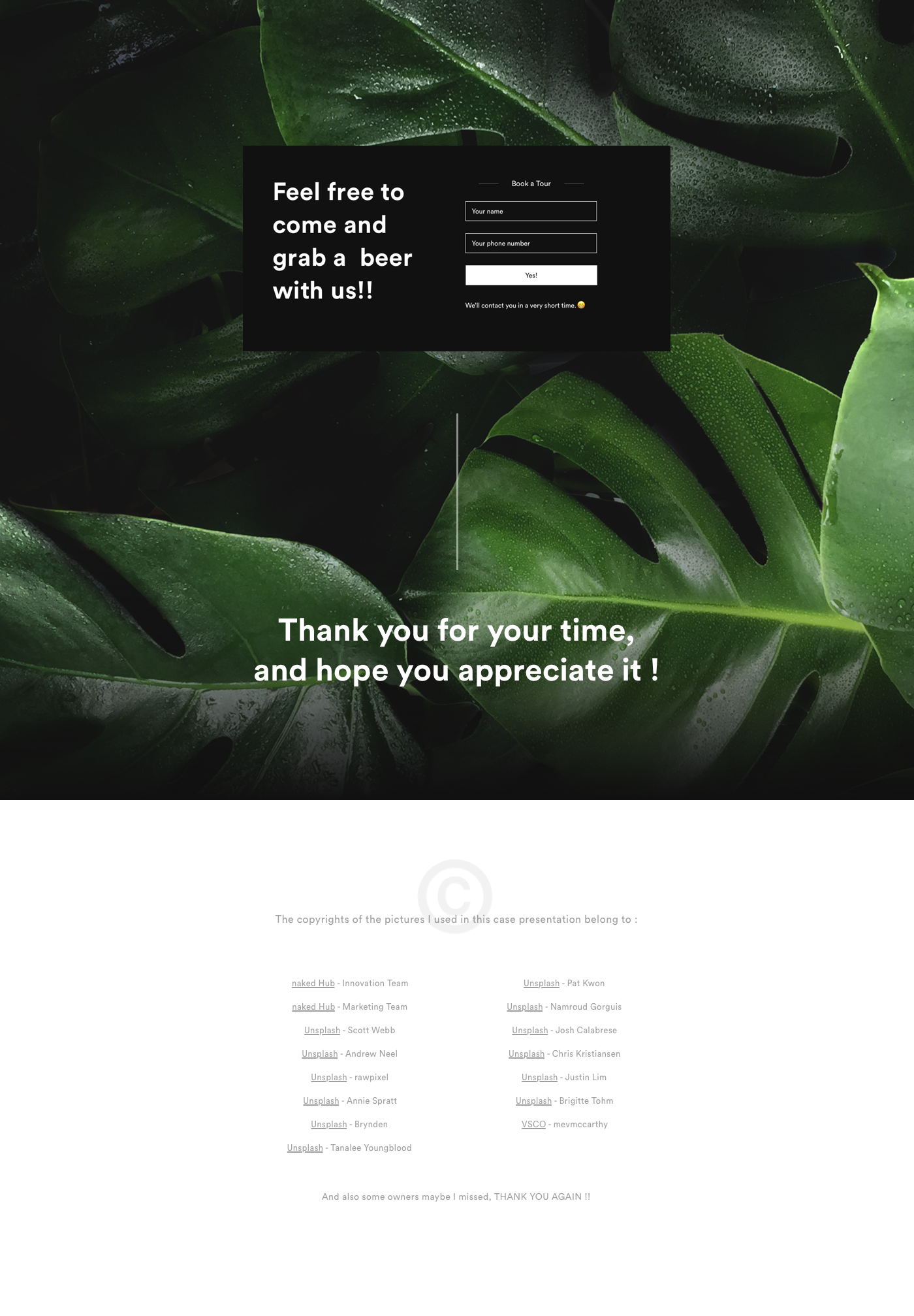 Web UI/UX green interaction motion conceptual redesign