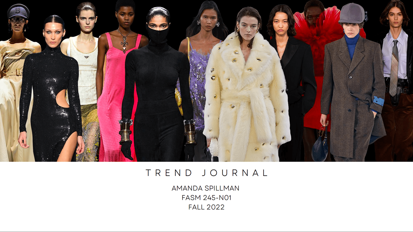 Fall 2022 Fashion  Powerpoint trend forecasting trends
