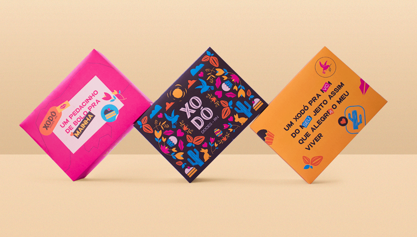 chocolate embalagem Food  motion graphics  Packaging brand identity ilustration São João xilogravura nordeste