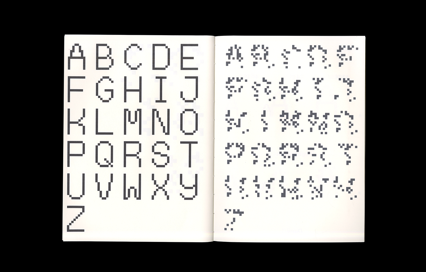 typefacedesign Typeface typography   Zine  Typespecimen editorial