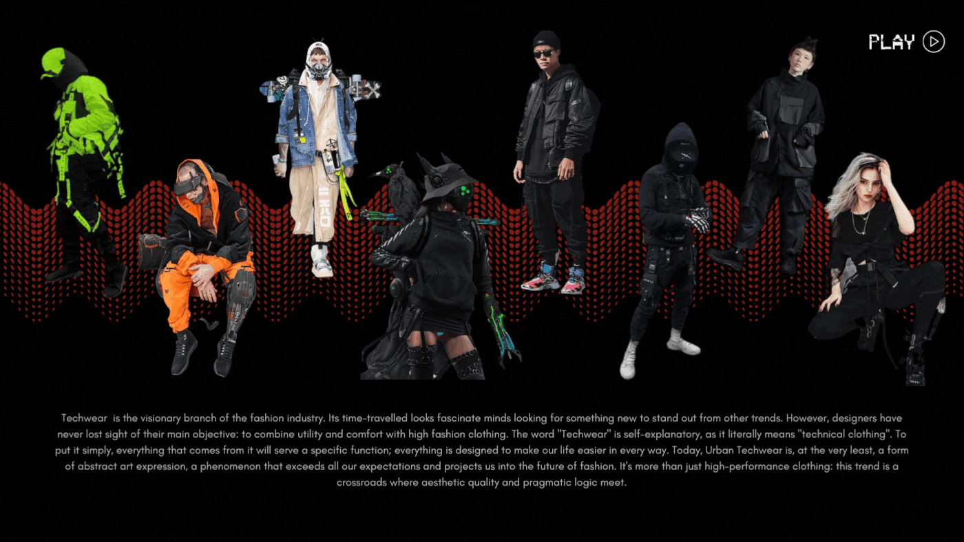 TECHWEAR fashion photography photoshoot fashion styling styling portfolio editorial contemporary styling techwear style Cyberpunk trend