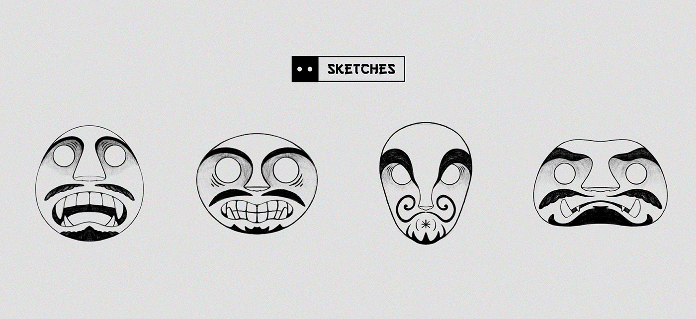 Character design  cover design daruma Goals illustrations libretas MAF notebook design notebooks sketchbooks