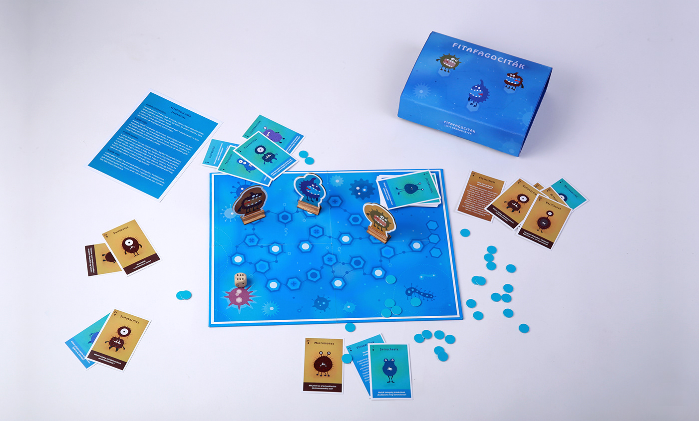 semmelweis Ignac board game game game design  Packaging Memorial graphic print