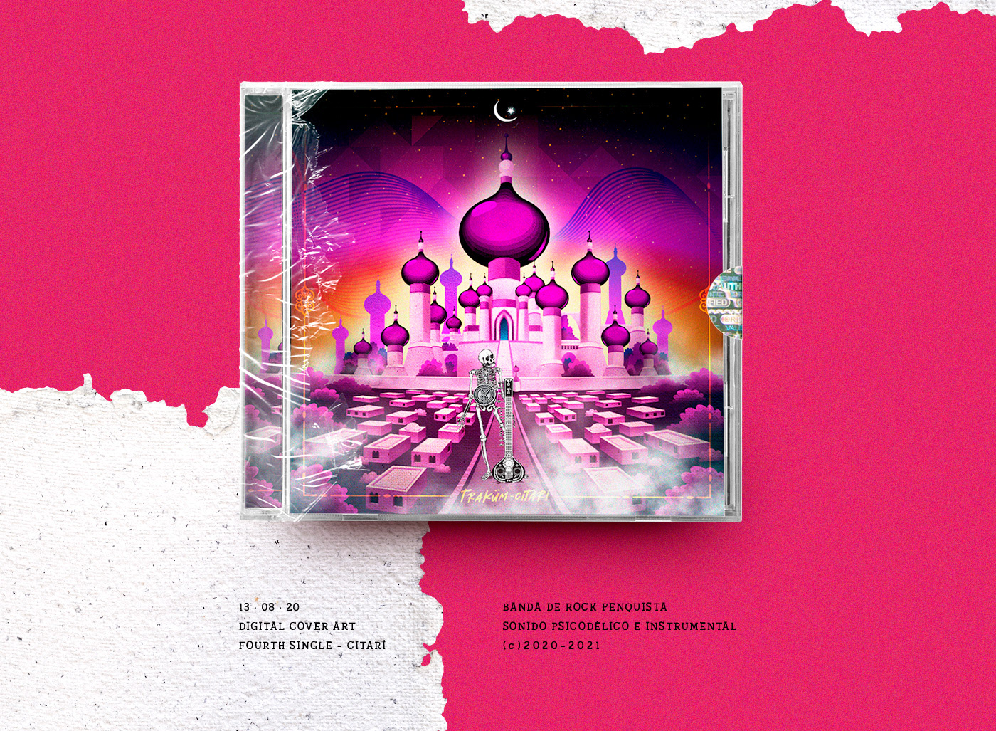 album art Album Art Design album cover CD cover Cover Art instrumental music Music Artwork psychedelic music