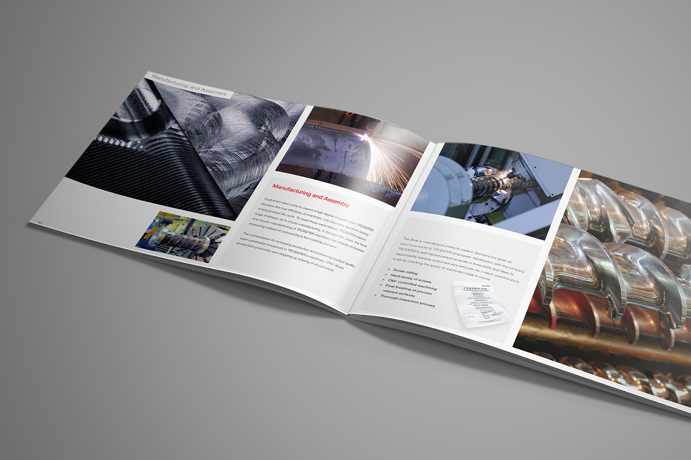 editorial design  print brochure corporate image branding  identity mechanical engineering graphicdesign rotherdesign