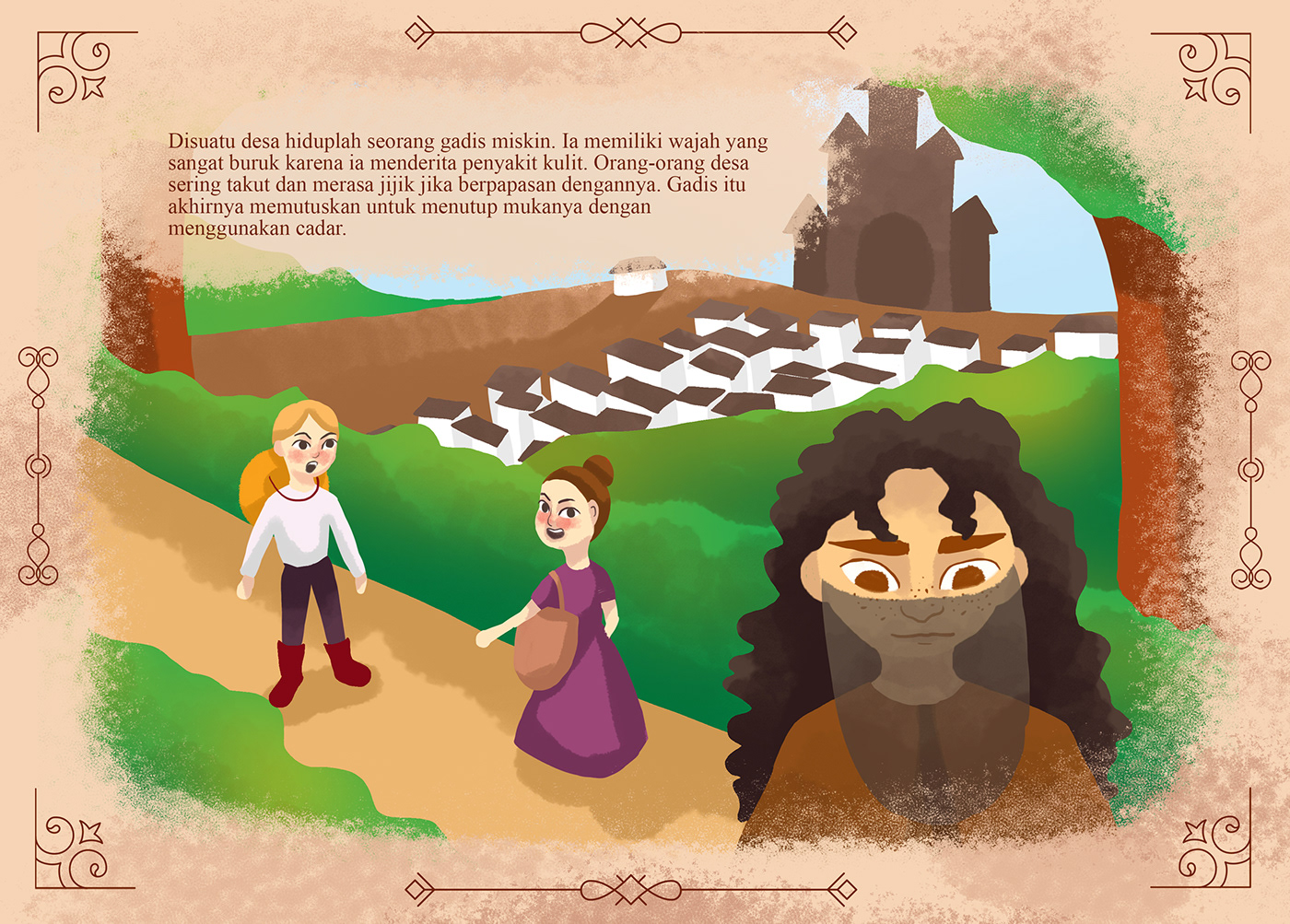 chararter design children design fairytale Folklore ILLUSTRATION  illustration book story