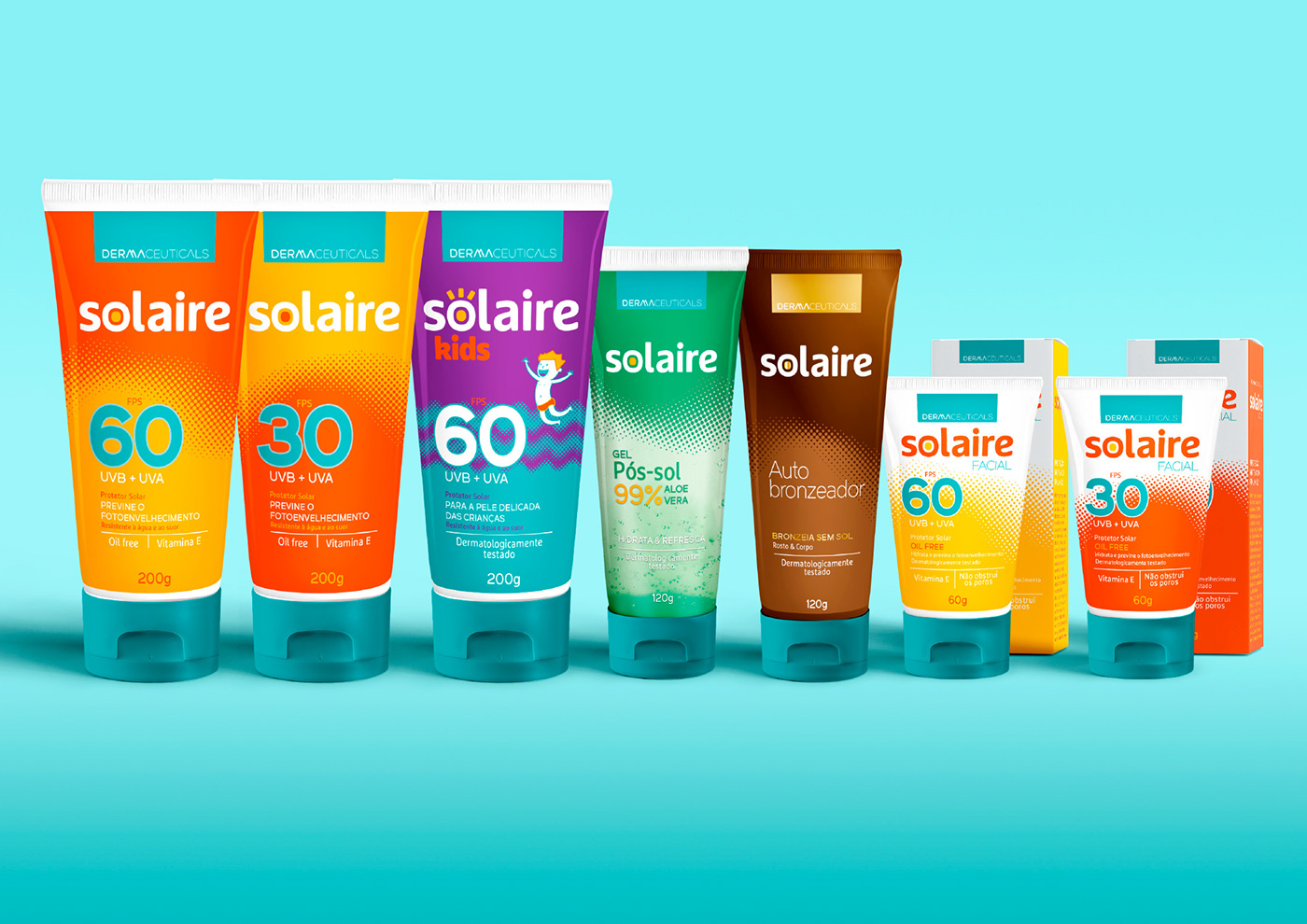 Sun sunblocker cosmetics drugstore branding  naming
