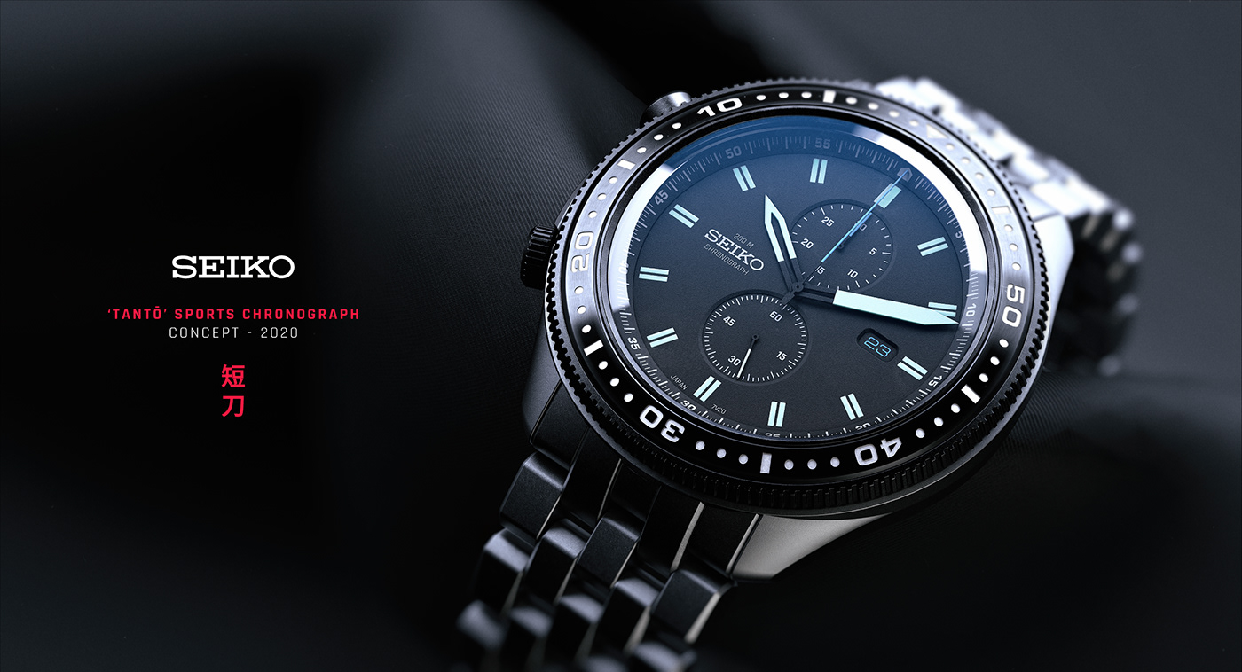 chrono Chronograph concept dive diver SEIKO watch