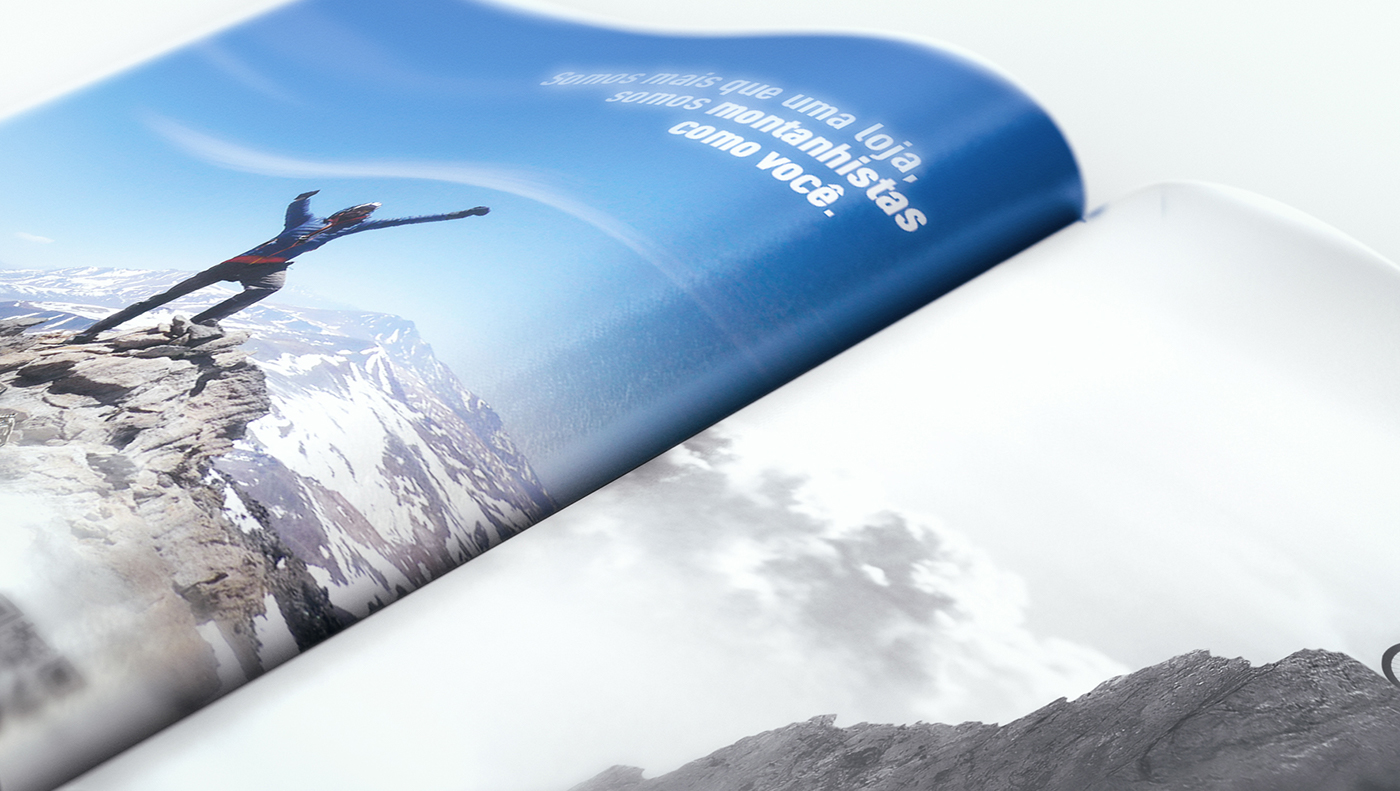 ad advertisement virtualstore store magazine mountain climb climbing