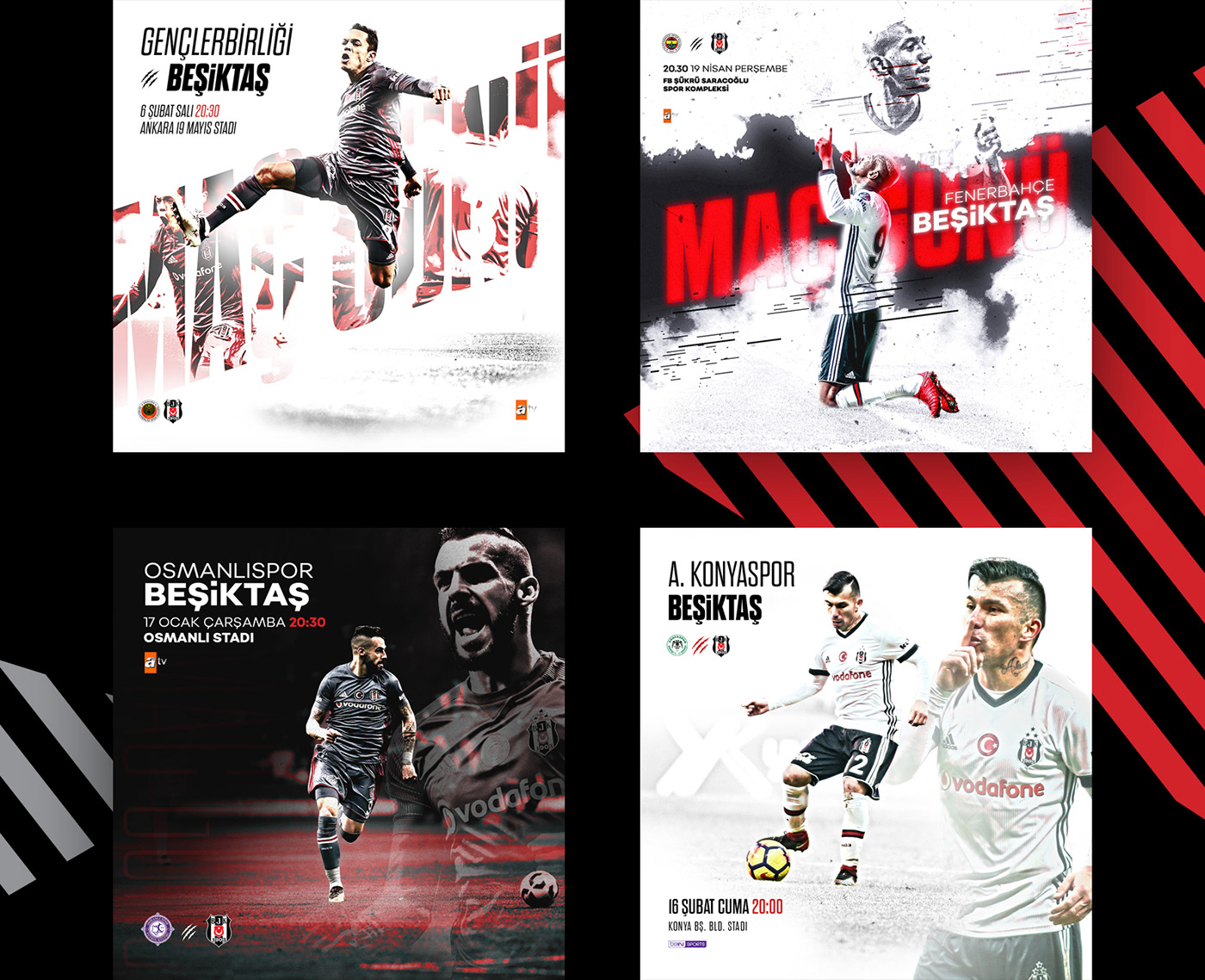 2020/21 - Social Media  Beşiktaş JK Global #FlyHigh on Behance