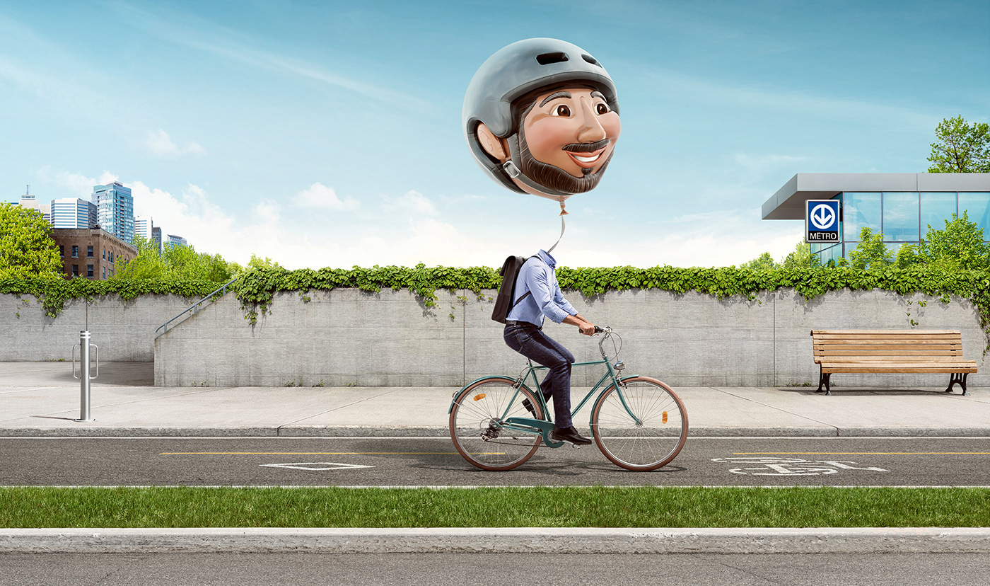 3D Advertising allshots campaign compositing exterior print transportation