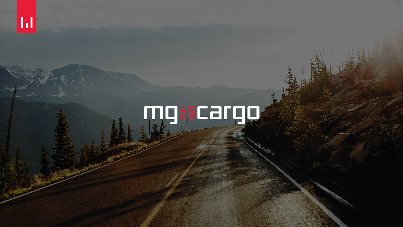 brand identity branding  Cargo landing page logo social media Transport Web Design  Website wordpress